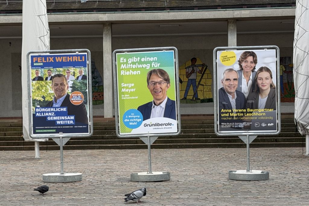 Diese Vier kämpfen in Riehen um die letzten zwei Gemeinderatssitze