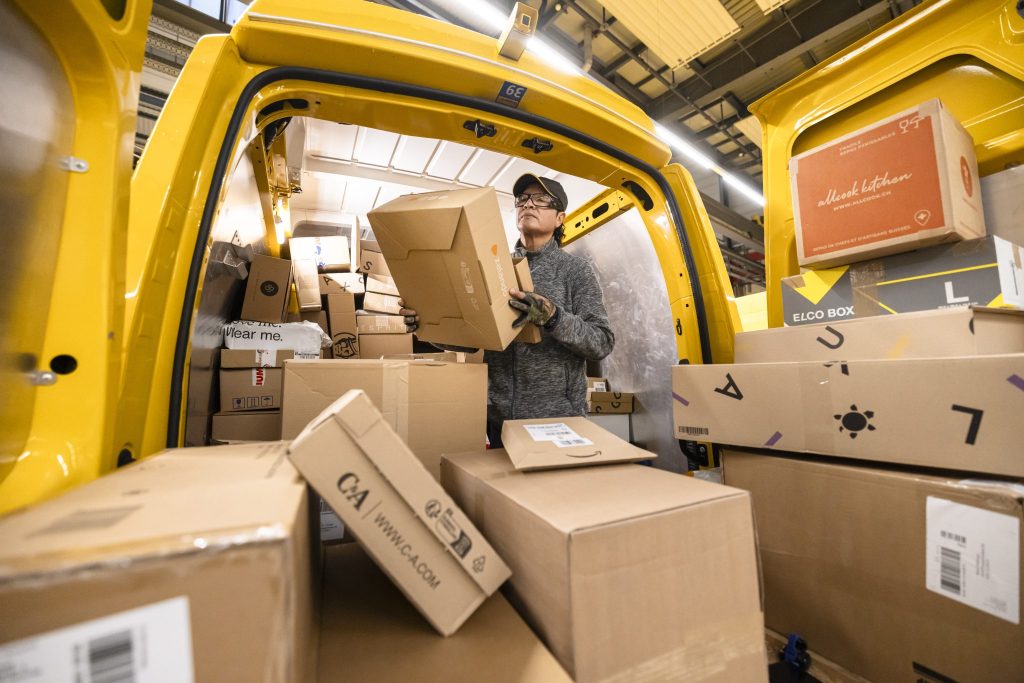 Post stellt rund um den Black Friday einen neuen Paketrekord auf