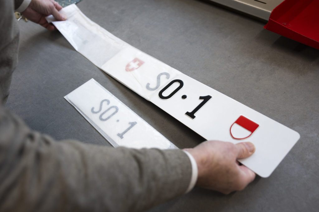 Die Autonummer SO 1 wird nochmal neu versteigert