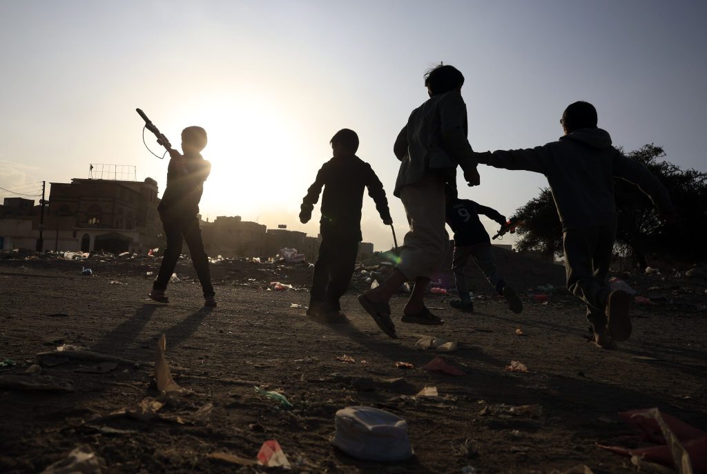 Leben von Millionen Kindern wird von Hunger und Krieg bestimmt