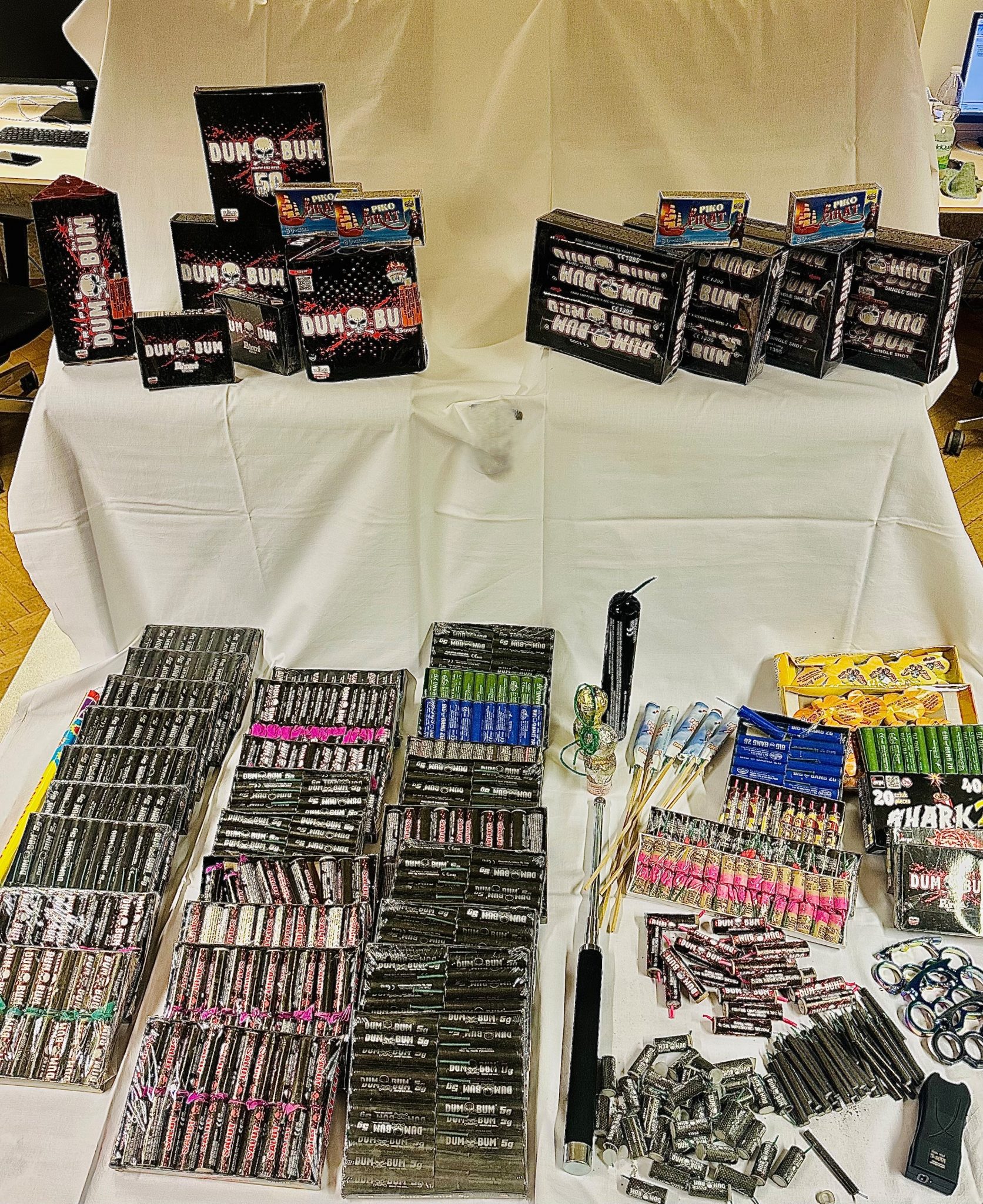 Über 1’300 illegale Feuerwerkskörper in Wien sichergestellt