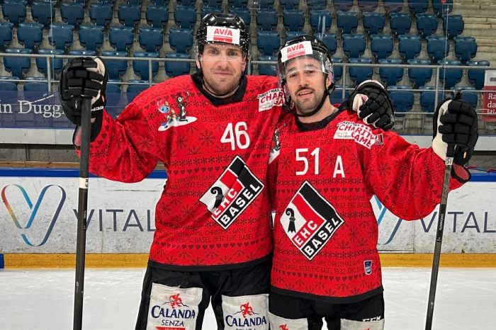 Christmas Charity Game: Der EHC Basel sammelt Spenden für die Stiftung Pro UKBB