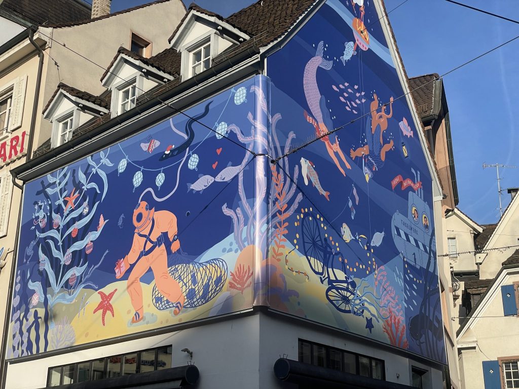 Winter Art Project von Oris: Abtauchen in die Unterwasserwelt des Rheins