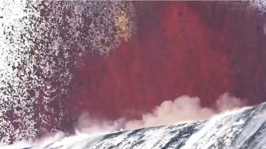 Lavafontänen am Ätna - Warnstufe erhöht