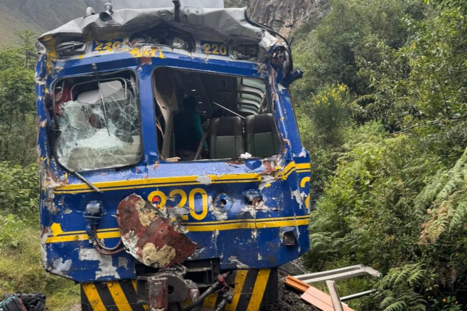 Zugunglück nahe Machu Picchu fordert einen Toten und Dutzende Verletzte