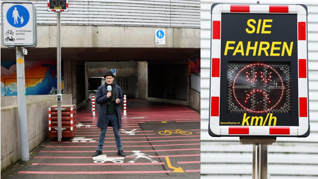 Die «Smiley»-Anzeige bei der Solitude im Test