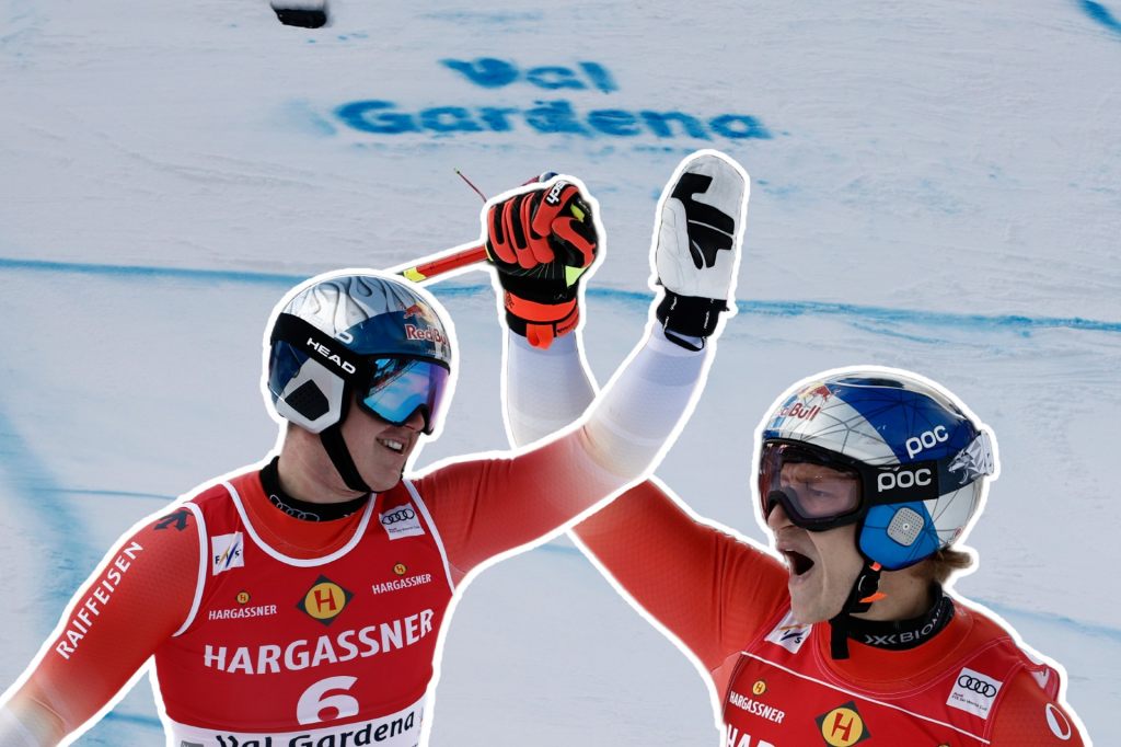 Schweizer Doppelsieg in Gröden: Odermatt siegt in der Abfahrt vor von Allmen