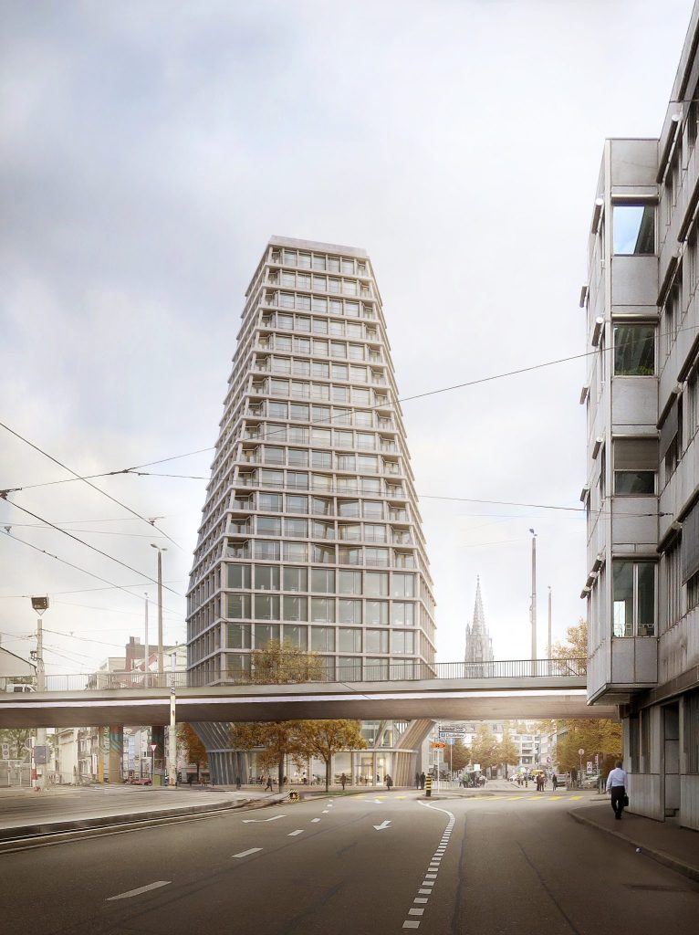 Abriss des Hochhauses Heuwaage beginnt Ende Januar 2026