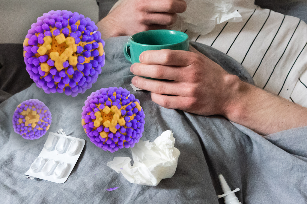 Derzeit doppelt so viele Grippefälle wie vor einem Jahr