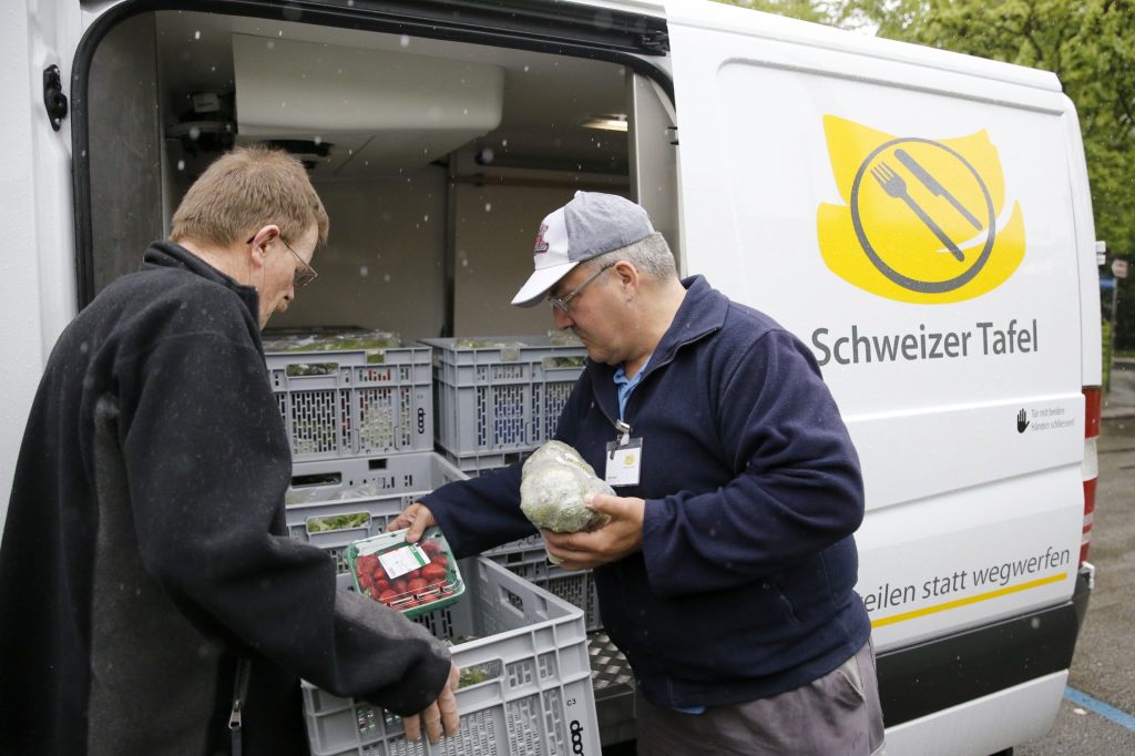 Schweizer Tafel rettet 8500 Tonnen Lebensmittel vor dem Abfall