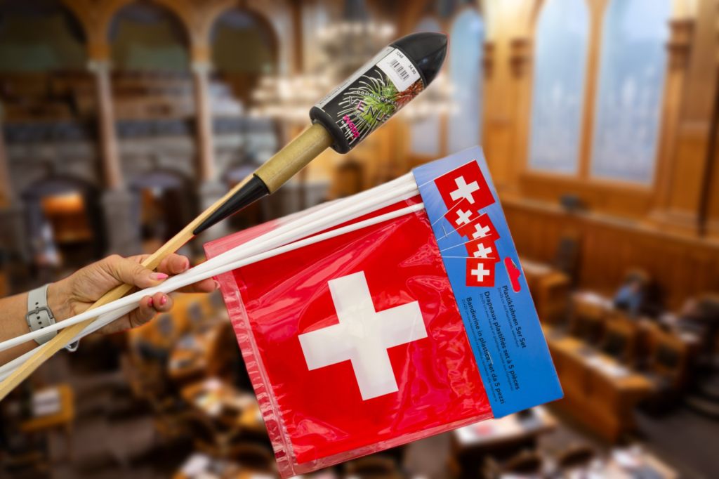 Ständeratskommission prüft nationales Feuerwerksverbot in Innenräumen