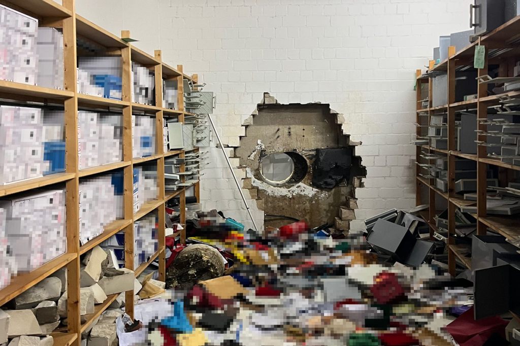 Bankraub in Gelsenkirchen: Tür war manipuliert