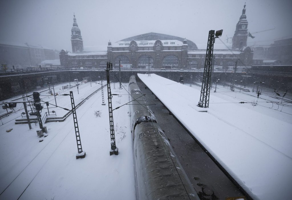 In Norddeutschland stehen die Züge bis Sonntag still