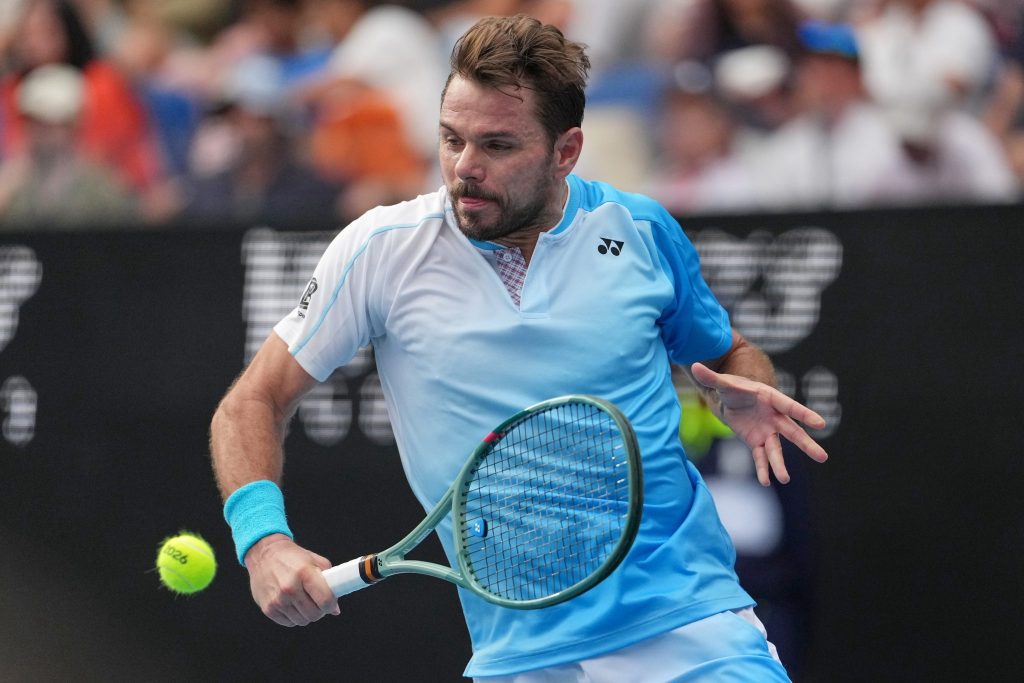 Wawrinka am Australian Open in der 2. Runde