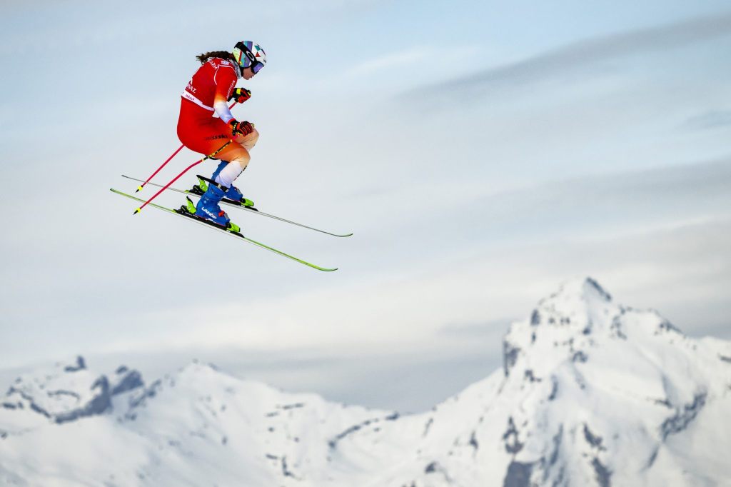 Saskia Lack wird beim Skicross Zweite