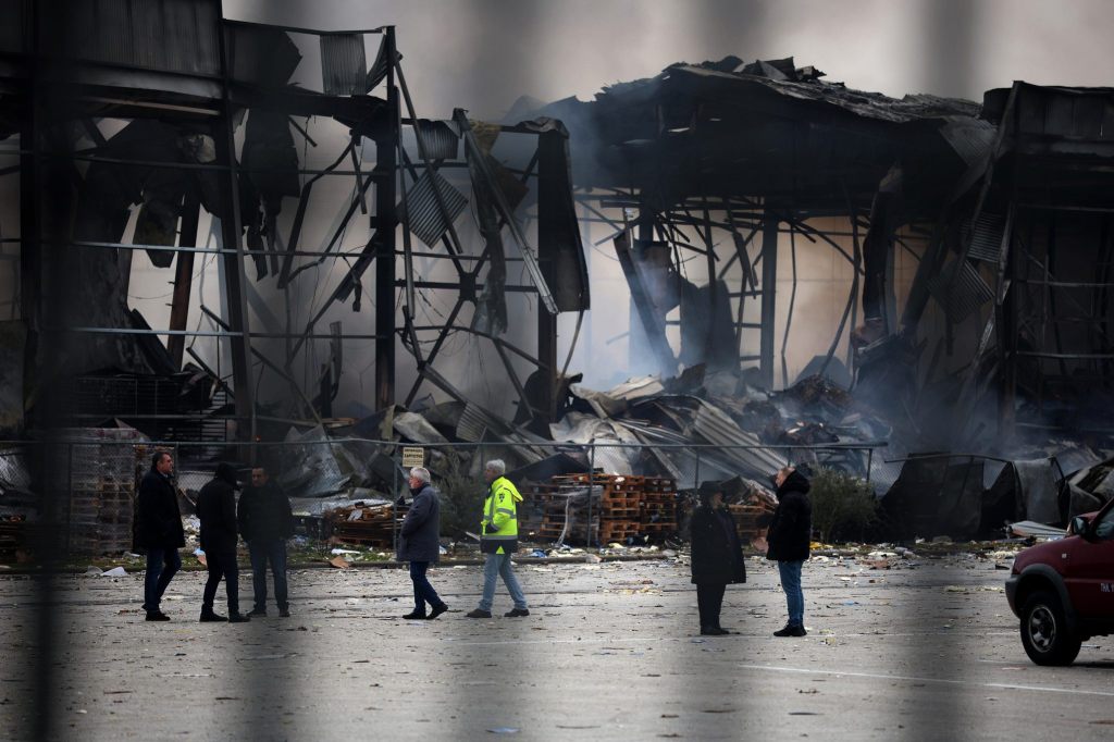 Explosion in griechischer Fabrik – mindestens vier Tote