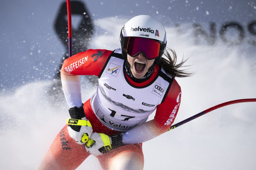 Malorie Blanc gewinnt beim Weltcup-Super-G