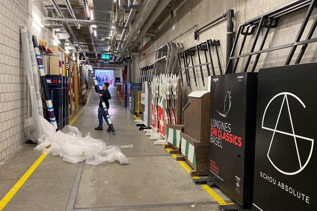 CHI Basel: Jeder Sprung hat seinen eigenen Platz im Lager