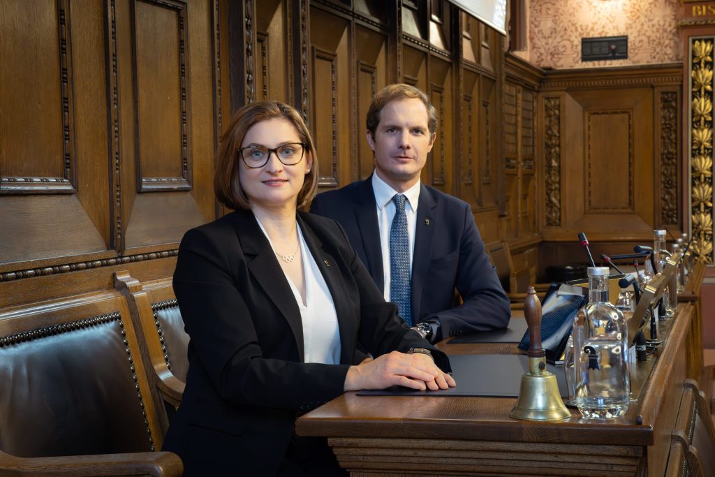 Gianna Hablützel-Bürki und Michael Hug präsidieren neu den Grossen Rat
