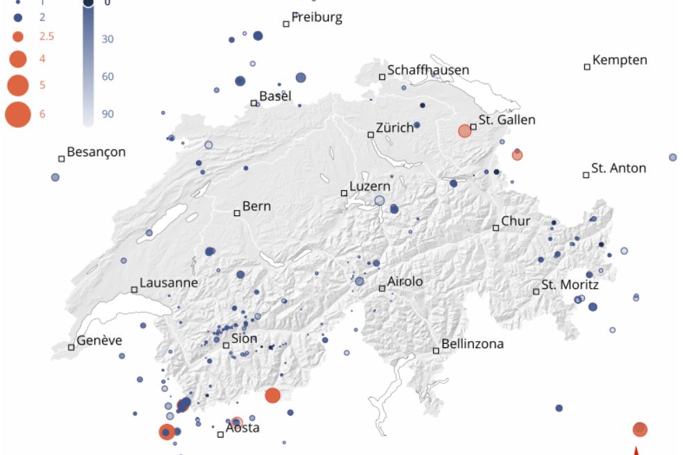 Erdbeben mit Stärke 3,6 auf Richterskala erschüttert Zermatt
