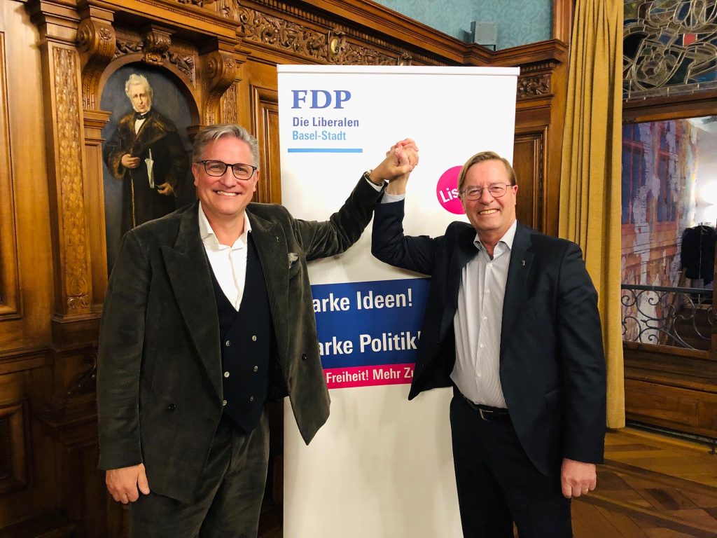 FDP Basel-Stadt kündigt Führungswechsel an