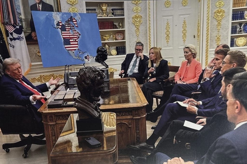 Grönland und Kanada? Trump provoziert mit Fotomontagen