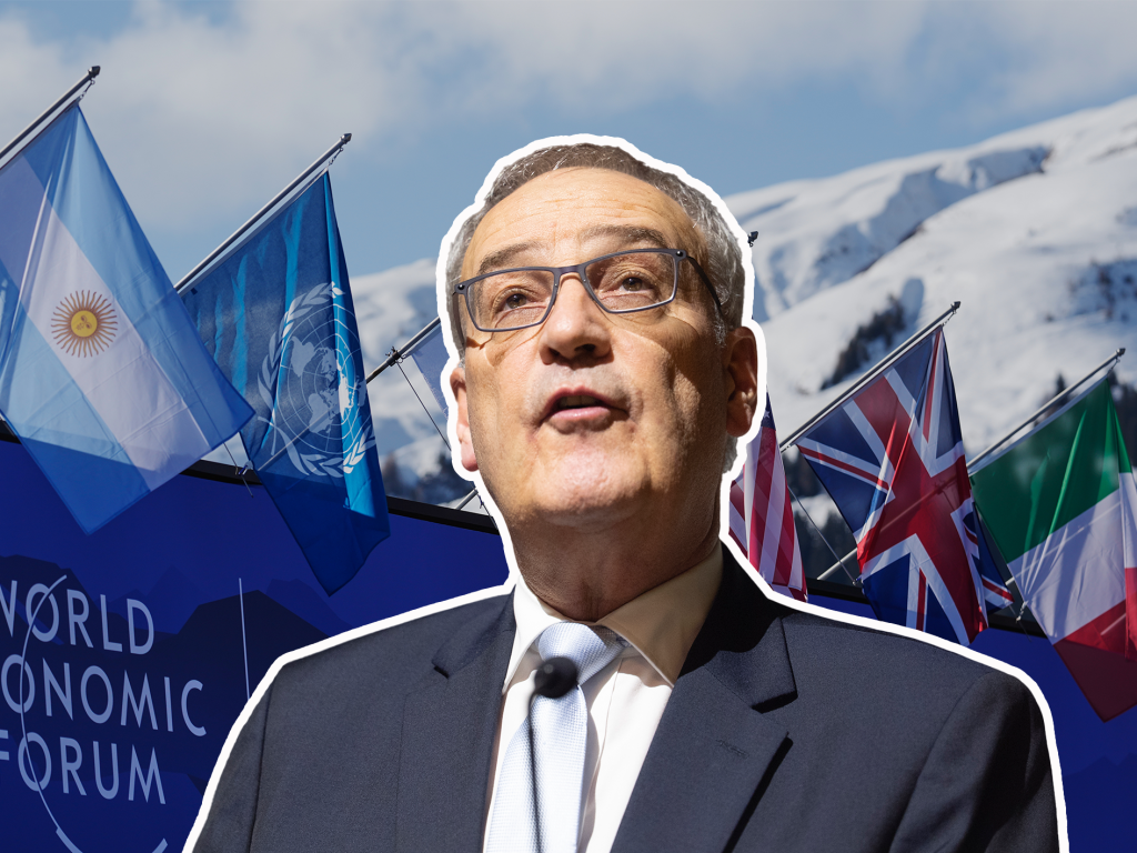 Guy Parmelin eröffnet WEF vor dem Hintergrund der Grönland-Krise
