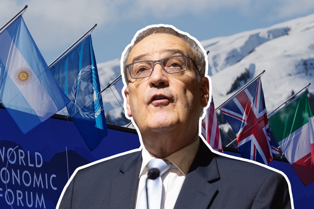 Guy Parmelin eröffnet WEF vor dem Hintergrund der Grönland-Krise