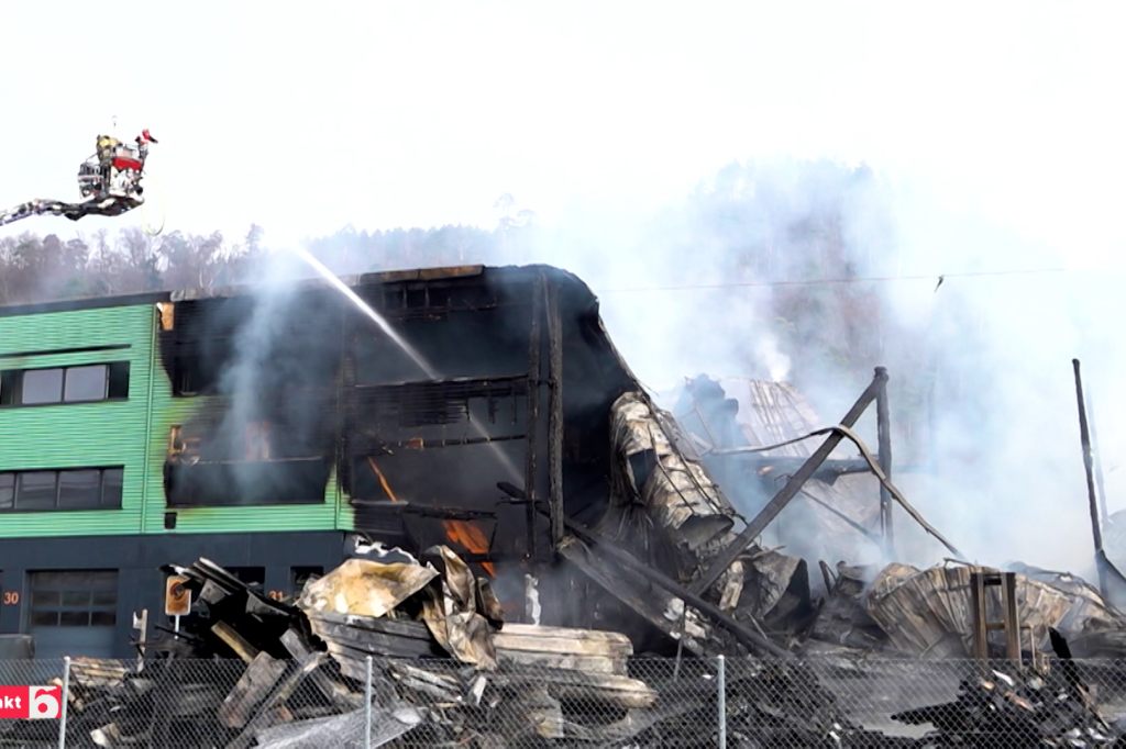 Brand in Bubendorf: Waldenburgerbahn fährt mehrere Tage nicht