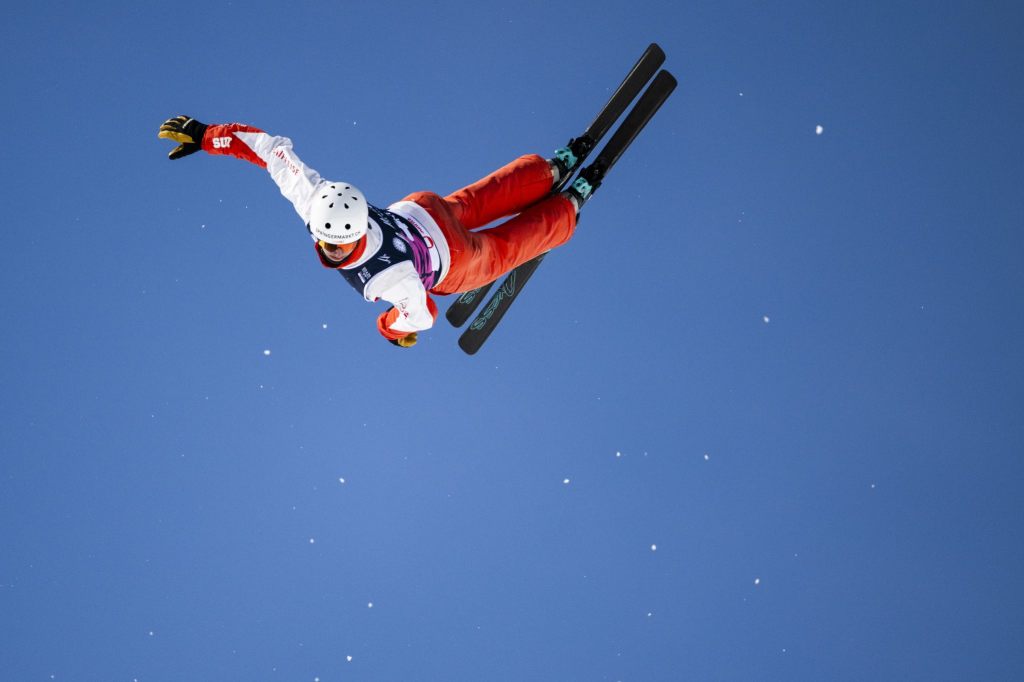 Die Schweiz holt im Aerials-Mixed-Wettkampf Silber