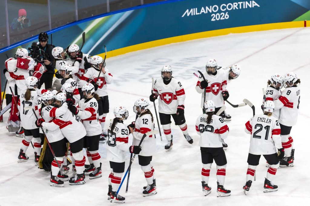Schweizer Eishockey-Nationalmannschaft auf Medaillenkurs