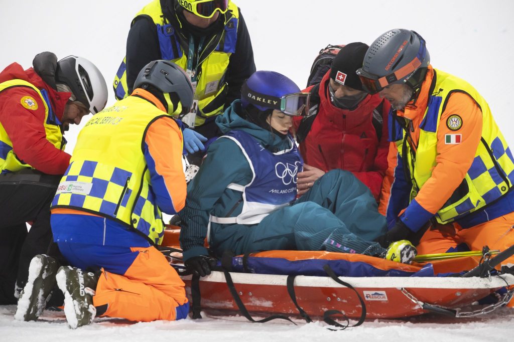 Mathilde Gremaud im Big Air Forfait