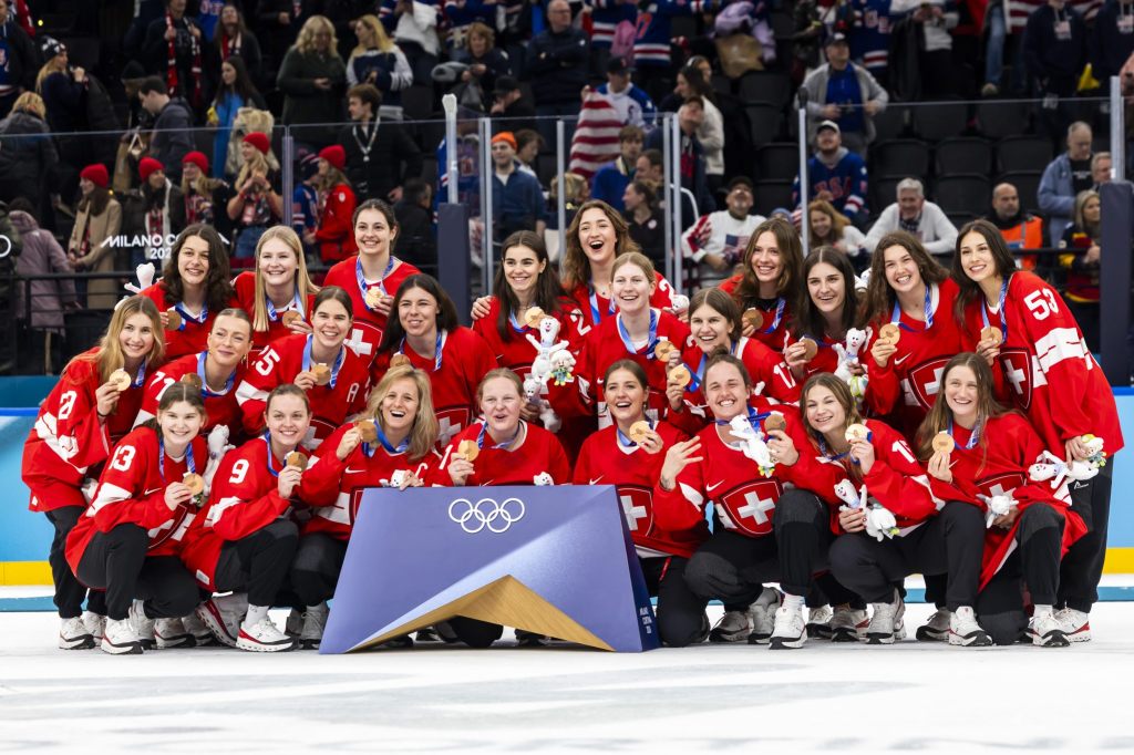 Schweizer Frauen Eishockey-Nati gewinnt an Olympia Bronze-Medaille