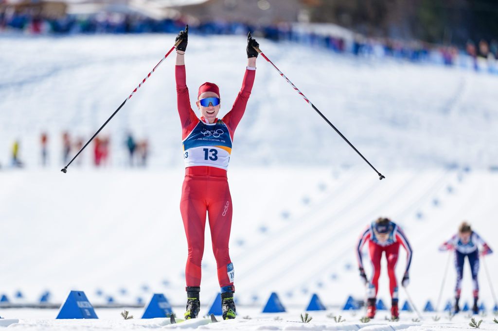 Nadja Kälin holt Bronze im Langlauf