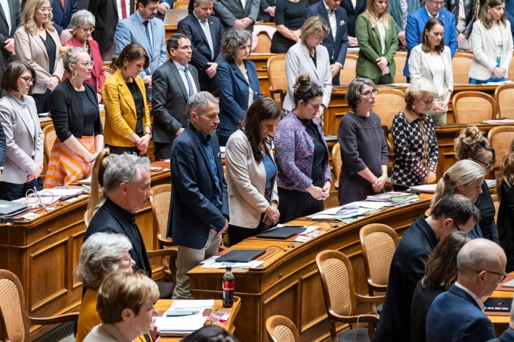 Nationalrat gedenkt den Brandopfern von Crans-Montana