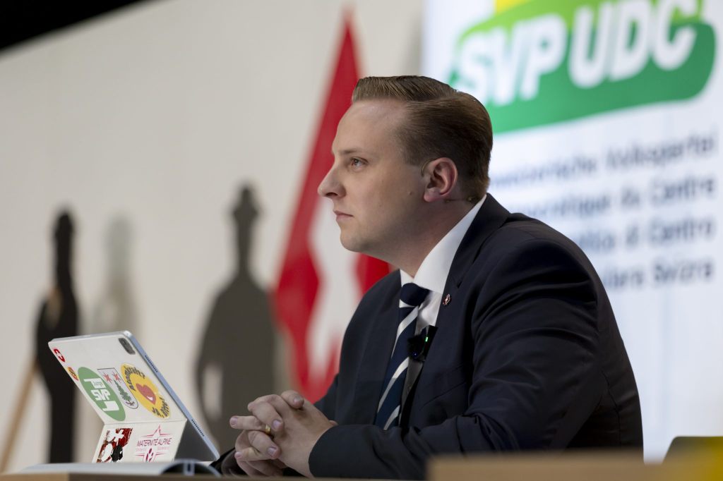 Fiechter als Präsident der Jungen SVP bestätigt