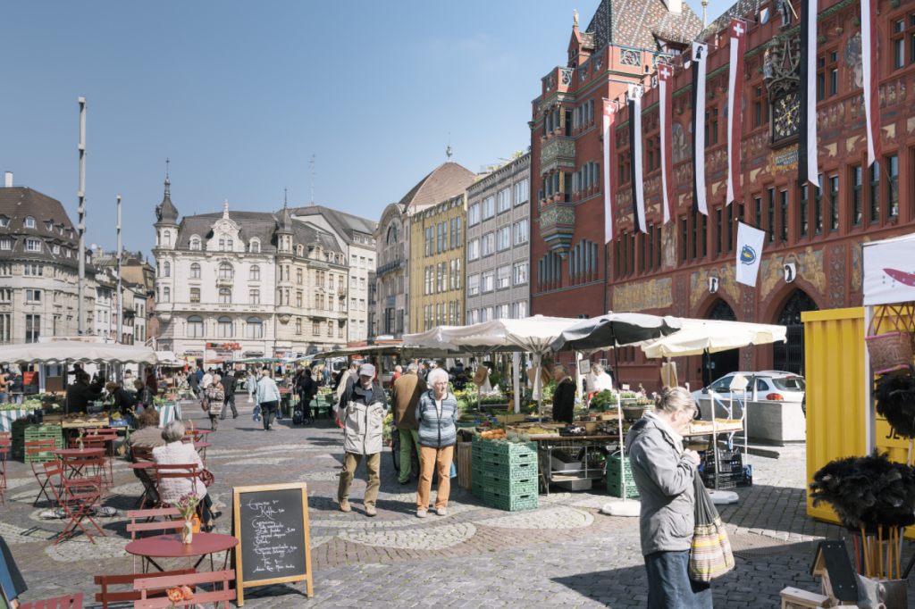 Bauarbeiten am Basler Marktplatz beginnen am Montag