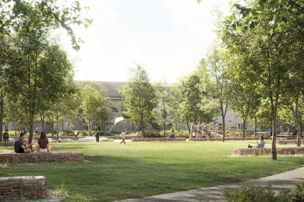 Zwei neue Grünanlagen beim Basler Areal Walkeweg