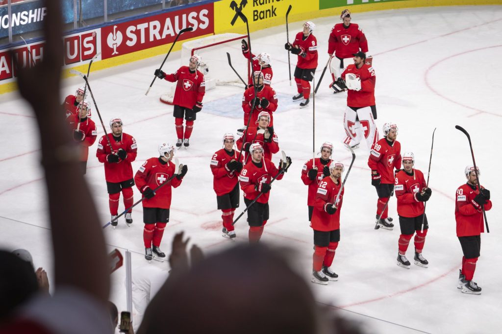 Eishockey-WM: Schweiz im Halbfinal